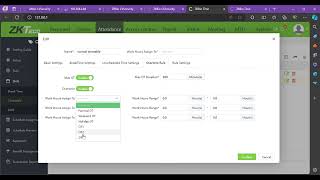 How To Set Overtime on Biotime 80  ZKTeco West Africa [upl. by Ecnal573]