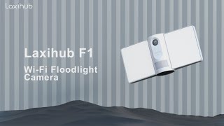 Laxihub F1  Smart Floodlight Camera For Outdoor Use [upl. by Anavas]