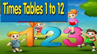 12 × 1  12  12 Table Table of Twelve nurseryrhymes math 12Table babieslearningtv [upl. by Ardekal]