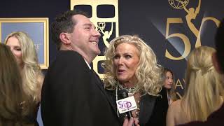 2023 Daytime Emmys Red Carpet Alley Mills Heather Webber General Hospital [upl. by Sigvard]