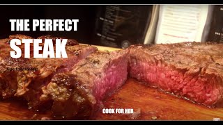 HOW TO COOK THE PERFECT STEAK IN THE OVEN [upl. by Brabazon866]