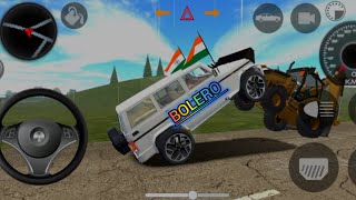 Modified White Bolero Car Driving Game 💫bolero jcb androidgames [upl. by Ardnasak880]