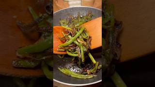 Poêlée d’haricots vert 💚 recettefacile cuisinefacile recipe recette recettesimple [upl. by Ardnuek240]