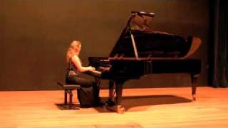 Veronika Kopjova  Debussy Danse bohémienne [upl. by Satterlee]