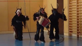 Krampusshow 2019 NMS Saalfelden Bahnhof [upl. by Ykcin]