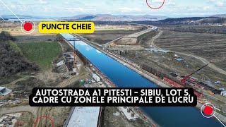 Autostrada A1 Pitesti  Sibiu Lot 5 Filmari in puncte cheie  Webuild  16032024 [upl. by Nnaeirual861]