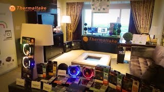 Thermaltake at CES 2016 [upl. by Yelak]