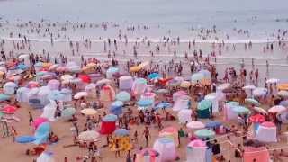 Rabat beach morocco  Plage de Rabat  شاطيء الرباط المدينة [upl. by Ytnom]