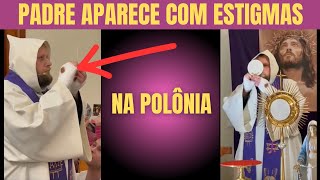 PADRE POLONES APARECE COM ESTIGMAS [upl. by Anaert687]