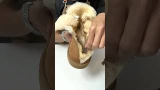 Are the snow boots you bought real woolbootsSnowugg factory [upl. by Ackley]