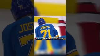 Josephs Incredible GameWinning Shot A St Louis Blues Highlight [upl. by Deborath194]