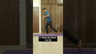 Easy exercises at home to build stamina fitness ytshort viralvideo bodyweightexercises [upl. by Ahab320]