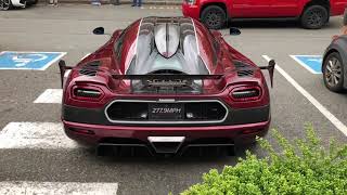 Koenigsegg Agera RS Cold start [upl. by Ymeon621]