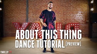 Jake Kodish  About This Thing  Dance Tutorial Preview  TMillyTV [upl. by Nirak]