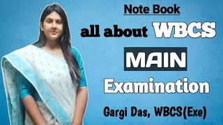 WBCS MAIN Exam  all about WBCS  Gargi Das  WBCS Exe [upl. by Ariane]