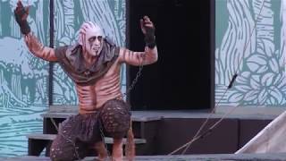 Act 1 Scene 2  The Tempest  Brownsea Open Air Theatre  William Shakespeare  Caliban [upl. by Cayla879]