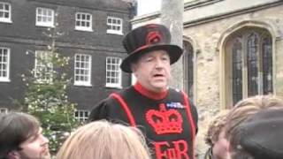 Yeoman Warder Tower of London Tour 2018 [upl. by Ecinom]