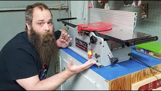 A look at the King Industrial CutechWahuda 8quot Benchtop Jointer [upl. by Tedie423]