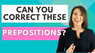 Confusing Prepositions in English Grammar Quiz about Prepositions [upl. by Sula28]