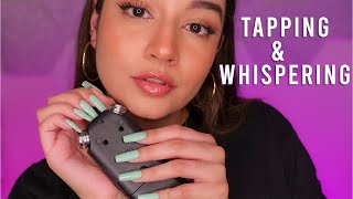 ASMR 30 Mins of Tapping amp Whispering For Sleep ♡ [upl. by Yzdnil]