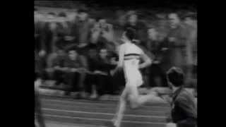 First Four Minute MileHQRoger Bannister1954 [upl. by Mij456]