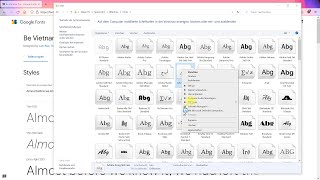 Neue Schriftart installieren – WindowsTutorial [upl. by Ahsiyk]