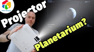 DIY Projector Planetarium  Apeman LC350 Projector Review [upl. by Fraase667]