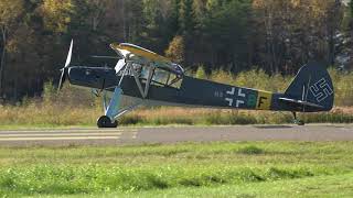 Fieseler Storch first flight  English version [upl. by Iblehs]