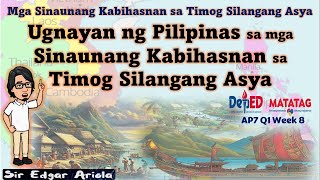 Ugnayan ng Pilipinas sa Sinaunang Kabihasnan sa Timog Silangang Asya Quarter1 Week 8 depedmatatag [upl. by Rebane]