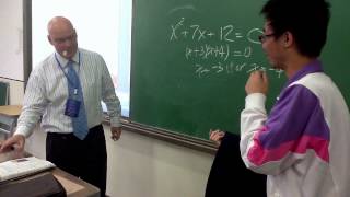 Tom Leonard Teaching Math in China [upl. by Gnet252]