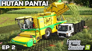 GPS and DREAMS OF BEANS  Farming Simulator 25  Hutan Pantai  Episode 2 [upl. by Verla185]