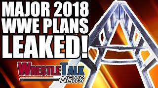 MAJOR WWE 2018 PPV Plans LEAKED  WrestleTalk News Nov 2017 [upl. by Akkim]