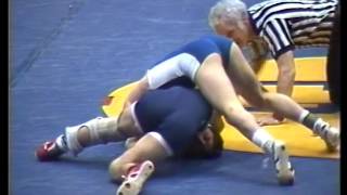 1985 NYSPHSAA Intersectional Wrestling Finals 126lbs [upl. by Garbe918]