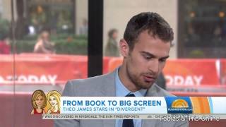 Theo James on Today Kathy Lee amp Hoda [upl. by Lan]