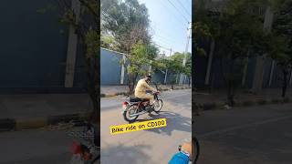 Bike ride♥️ on CD100 subscribe shorts shortvideos viralvideo [upl. by Truman]