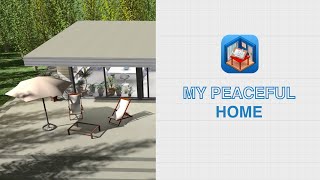 Sweet Home 3D  House with terrace video tour [upl. by Peddada]