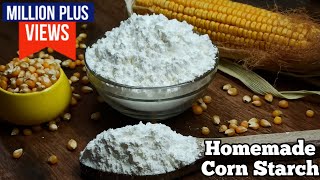 How to Make CORNSTARCH At Home  Homemade Cornflour Recipe [upl. by Francyne]