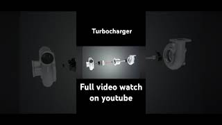 How does turbocharger work turbocharger engine shorts turbos [upl. by Haiel]