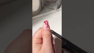 Marble Nails didierlabpoland9814 ♥️✨ marblenails nailtutorial paznokcie hybryda nails [upl. by Leelah]