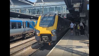 221115 departing Leeds 190724 [upl. by Gnal]