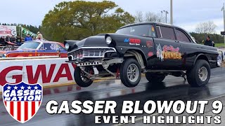 Gasser Blowout 9 Atmore AL Drag Racing Event Highlights [upl. by Rae341]