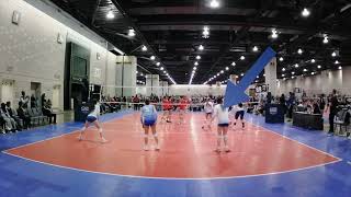 Nina Schweigert 16  2026 Outside Hitter  Loudoun Elite 16 Tony NEQ 4 [upl. by Tisdale]