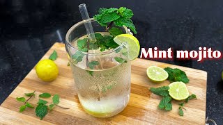 MINT MOJITO  How Make Mint Mojito At Home With Sprite [upl. by Coit]