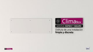 Cajas para preinstalación de aire acondicionado Climabox Solera [upl. by Aihcropal423]