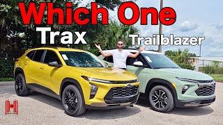 2025 Chevrolet Trax vs Chevy Trailblazer Activ Which Is Better  Full Specs amp Test Drive [upl. by Hgieloj]