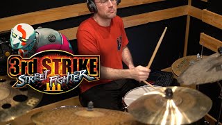 Street Fighter III 3rd Strike  quotSnowlandquot Twelve amp Necro Theme Drum Cover [upl. by Ahsaz]