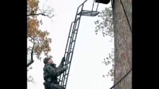 The Skybox Deluxe Ladder Stand  Big Game Treestands [upl. by Noreh]