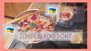 Crave for BORSCHT Soup Ukranian Inspired 🇺🇦💙💛 borscht ukraine [upl. by Lohman]