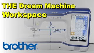 Large Workspace for Large Projects  THE Brother Dream Machine Feature Showcase [upl. by Cioffred962]