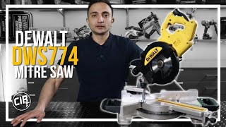 DEWALT Sliding Mitre Saw 216mm with XPS  DWS774 [upl. by Ahselet358]